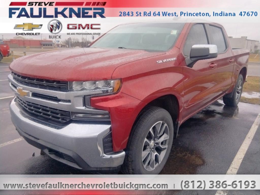 used 2021 Chevrolet Silverado 1500 car, priced at $35,410