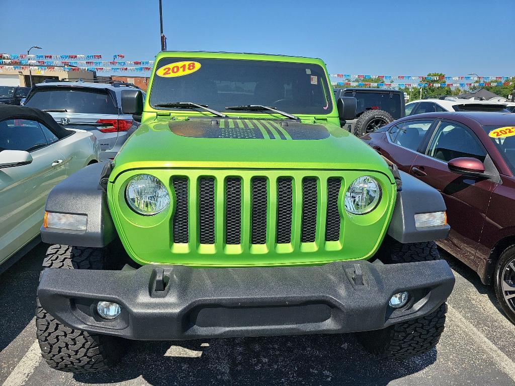 used 2018 Jeep Wrangler Unlimited car, priced at $21,780