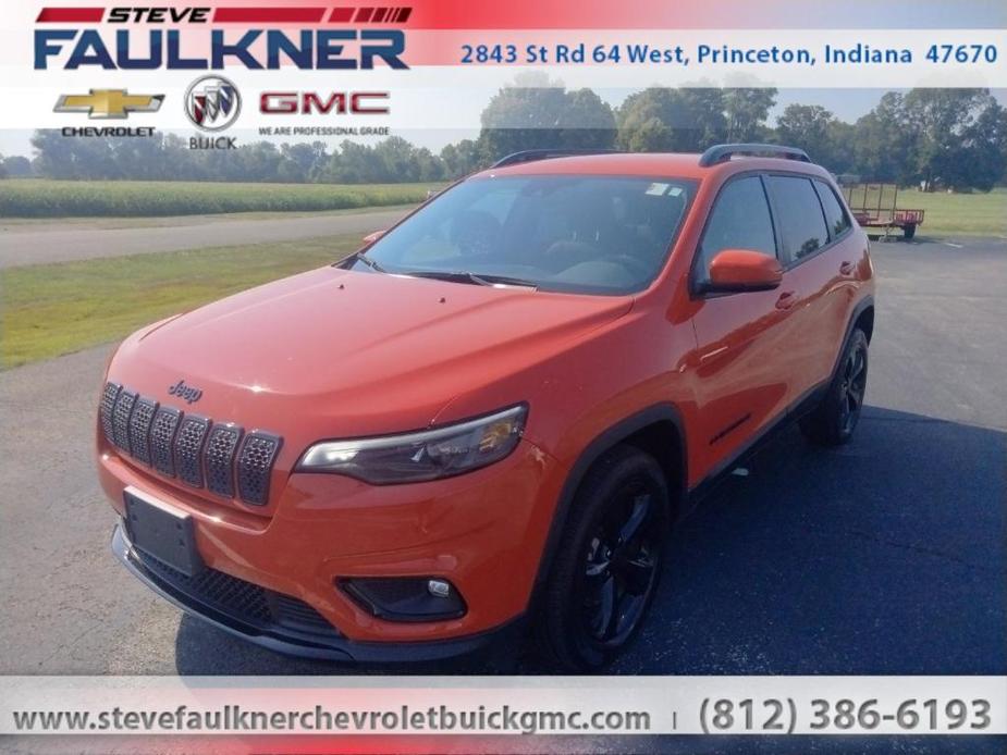 used 2021 Jeep Cherokee car, priced at $24,410