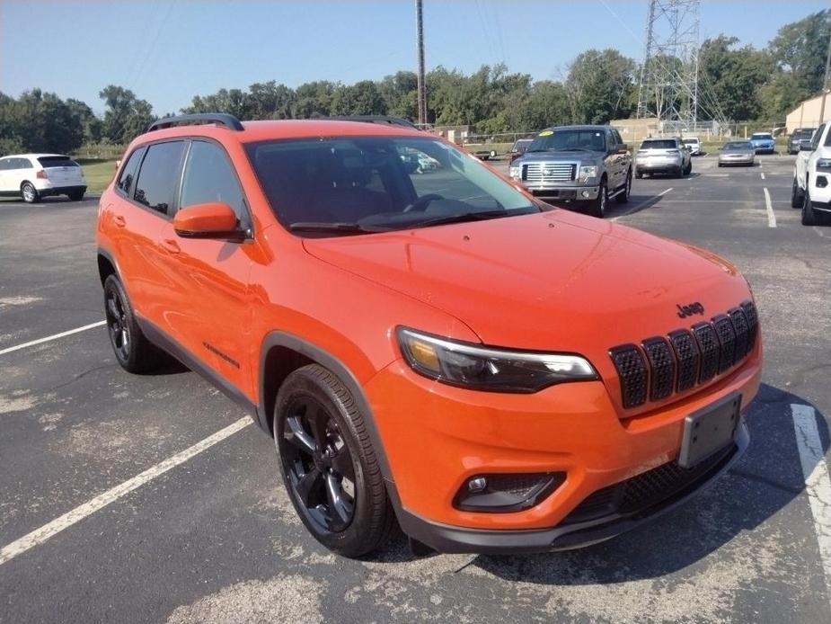 used 2021 Jeep Cherokee car, priced at $24,090