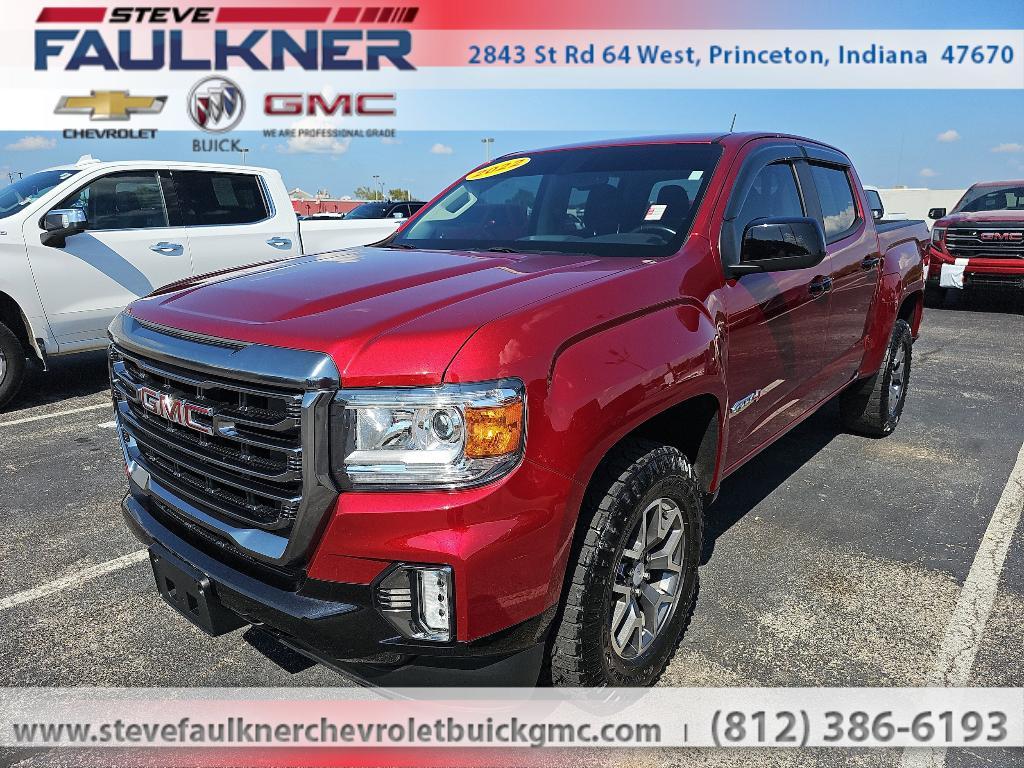 used 2022 GMC Canyon car, priced at $32,550