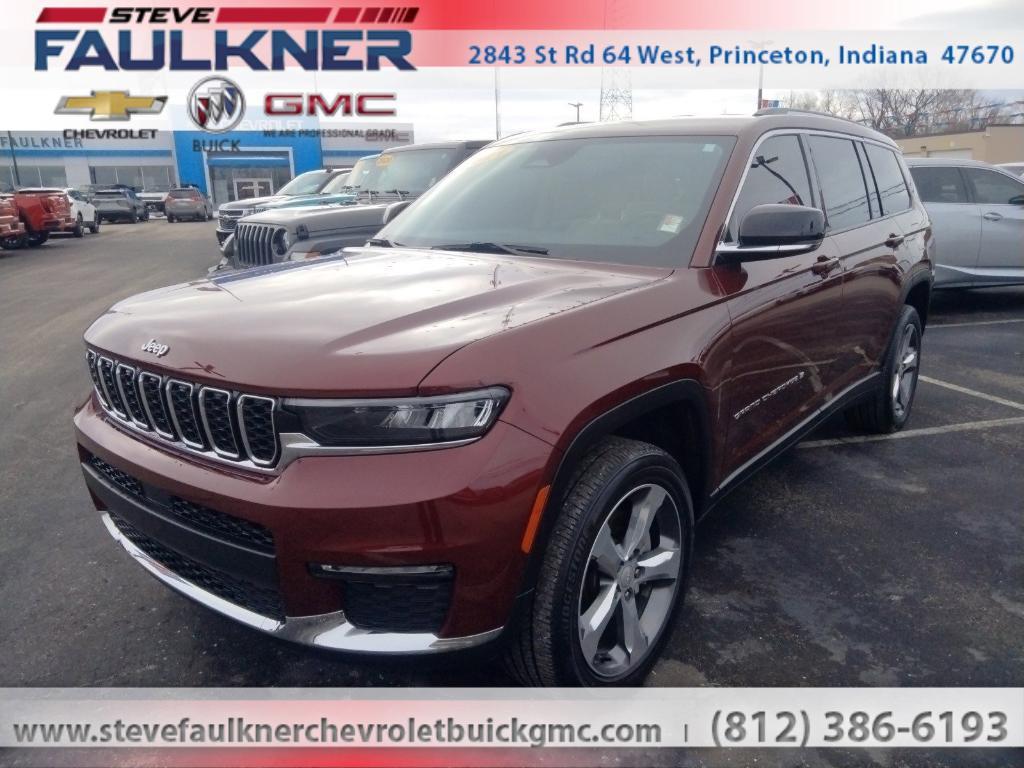 used 2021 Jeep Grand Cherokee L car, priced at $32,980