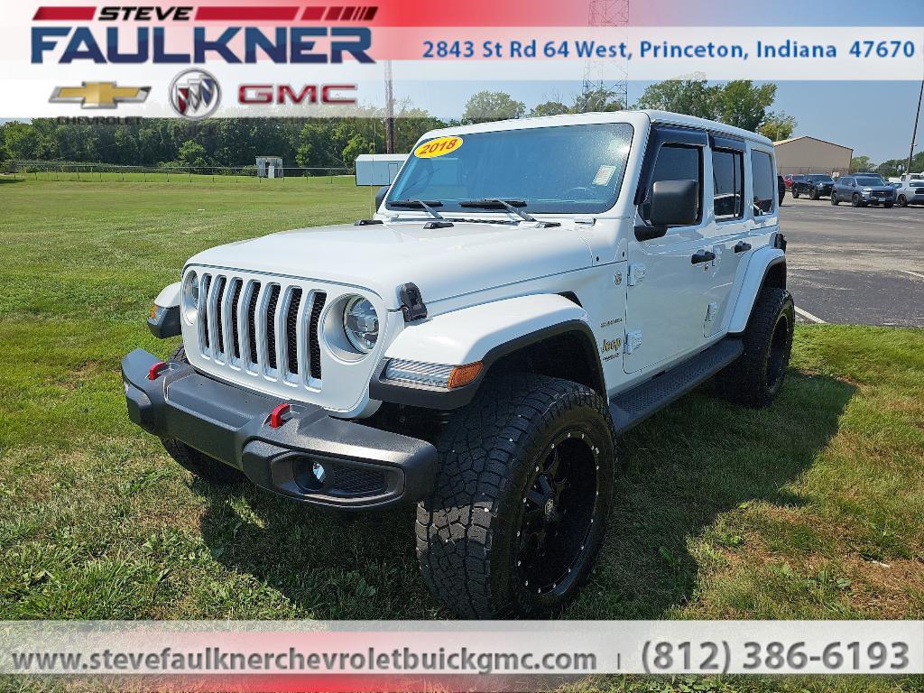used 2018 Jeep Wrangler Unlimited car, priced at $27,230
