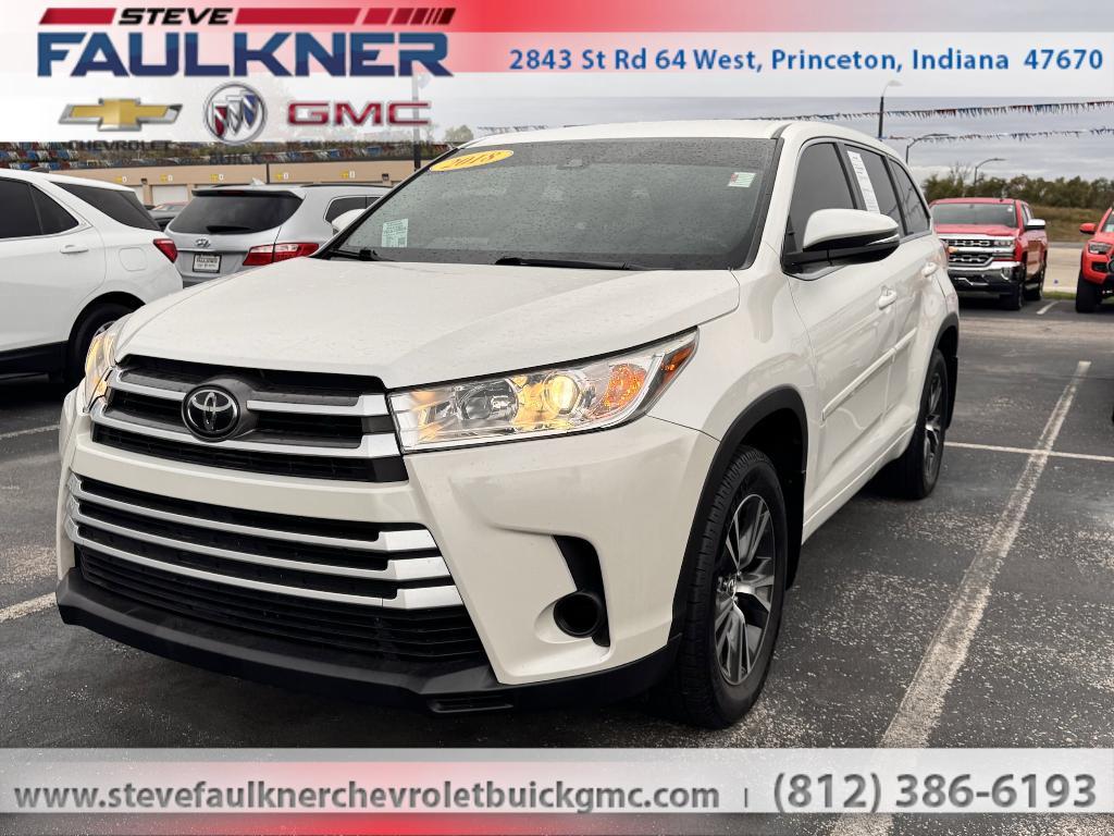 used 2018 Toyota Highlander car, priced at $19,860