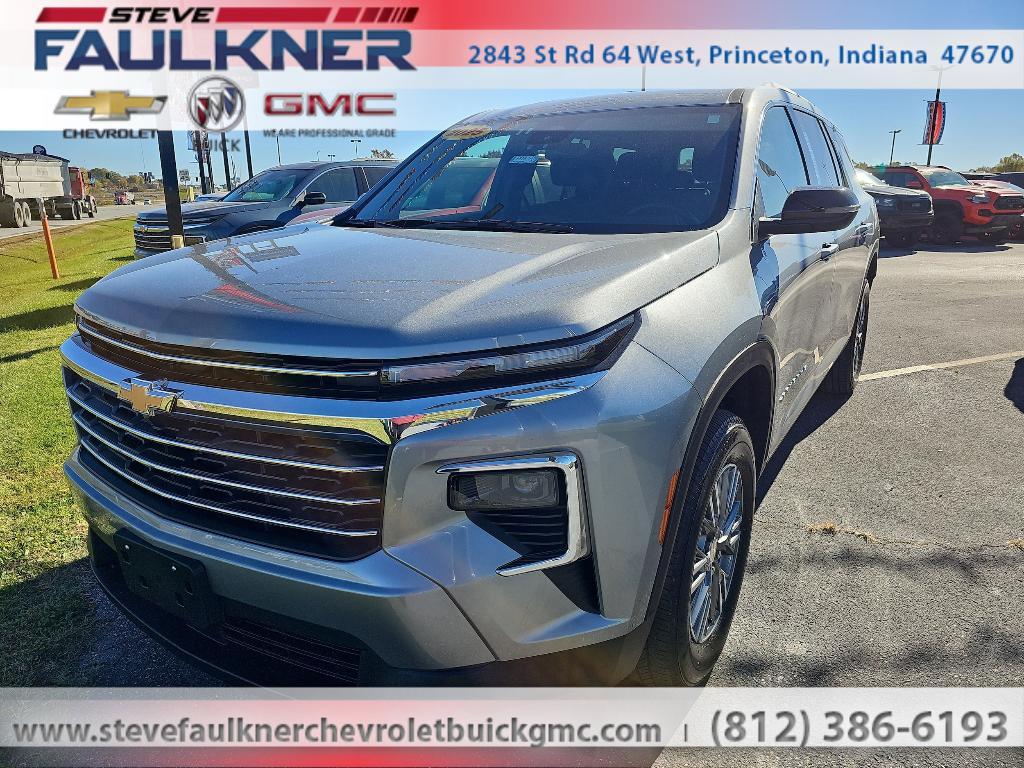 used 2025 Chevrolet Traverse car, priced at $37,275