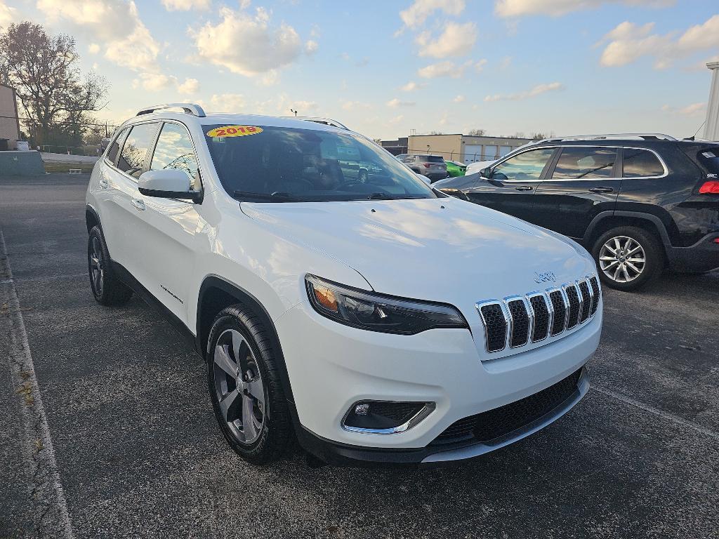 used 2019 Jeep Cherokee car, priced at $15,240
