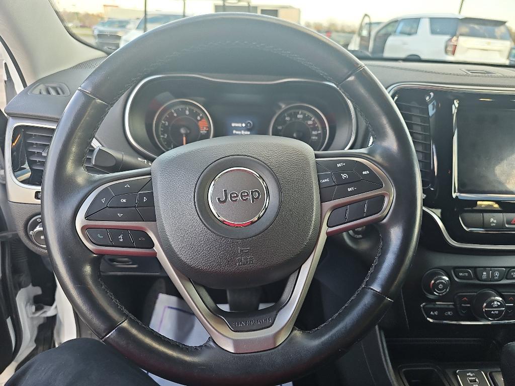 used 2019 Jeep Cherokee car, priced at $15,240