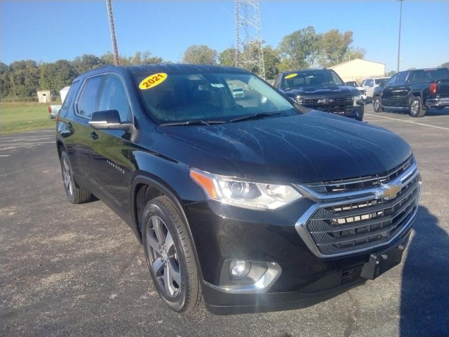 used 2021 Chevrolet Traverse car, priced at $27,490