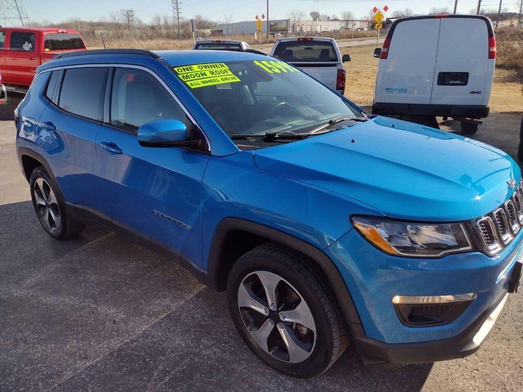 used 2018 Jeep Compass car, priced at $14,995