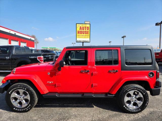 used 2018 Jeep Wrangler JK Unlimited car, priced at $16,995