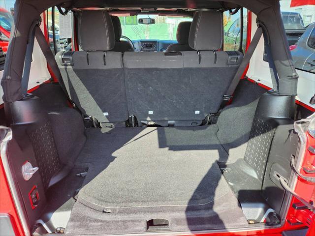 used 2018 Jeep Wrangler JK Unlimited car, priced at $15,995
