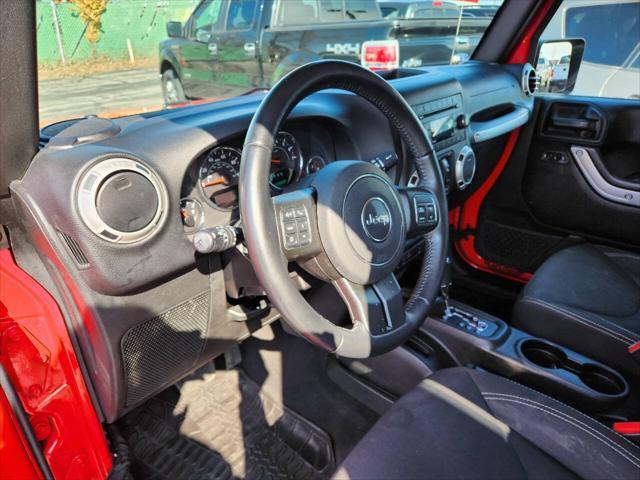 used 2018 Jeep Wrangler JK Unlimited car, priced at $15,995