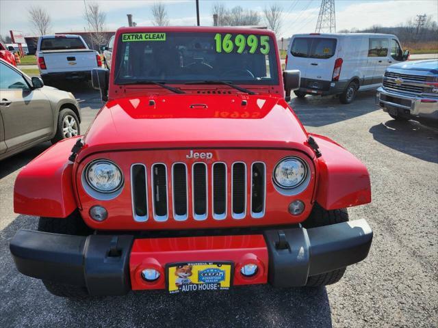 used 2018 Jeep Wrangler JK Unlimited car, priced at $15,995
