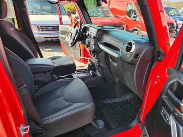 used 2018 Jeep Wrangler JK Unlimited car, priced at $15,995