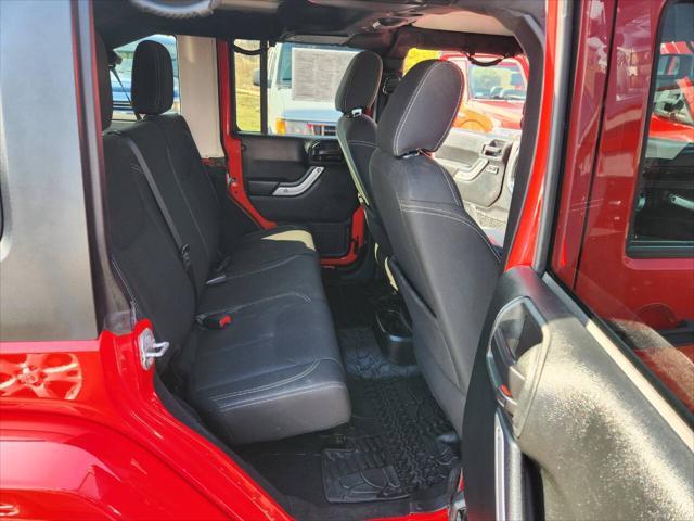 used 2018 Jeep Wrangler JK Unlimited car, priced at $15,995