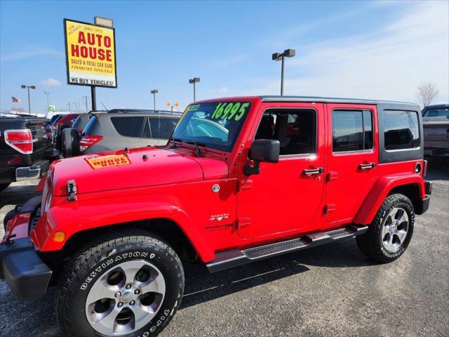 used 2018 Jeep Wrangler JK Unlimited car, priced at $15,995