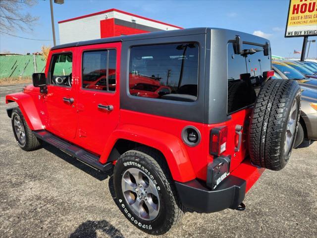 used 2018 Jeep Wrangler JK Unlimited car, priced at $15,995