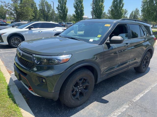 used 2022 Ford Explorer car, priced at $32,895