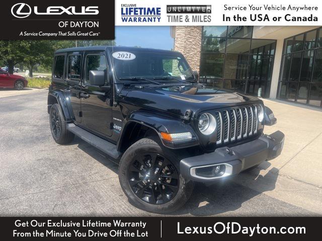 used 2021 Jeep Wrangler Unlimited 4xe car, priced at $29,445