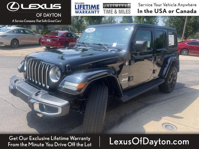 used 2021 Jeep Wrangler Unlimited 4xe car, priced at $29,445