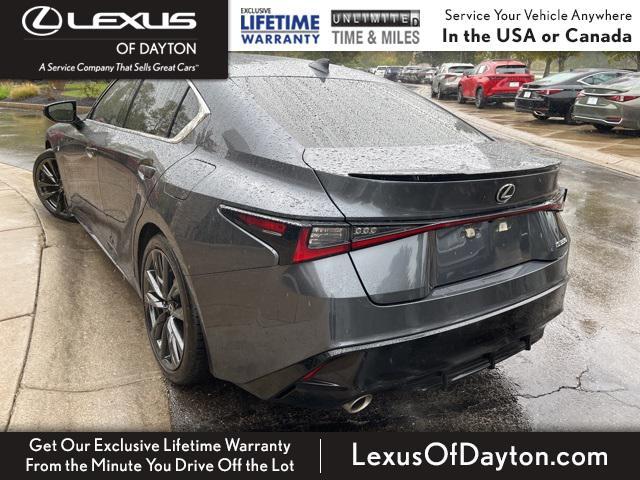 used 2023 Lexus IS 350 car, priced at $42,425