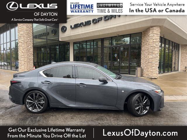 used 2023 Lexus IS 350 car, priced at $42,425