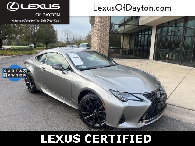 used 2023 Lexus RC 350 car, priced at $49,900