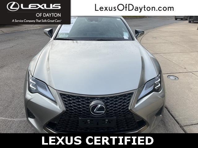 used 2023 Lexus RC 350 car, priced at $49,900