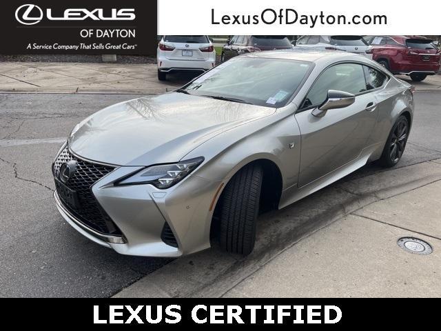 used 2023 Lexus RC 350 car, priced at $49,900