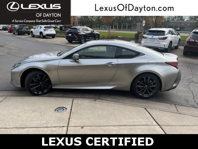 used 2023 Lexus RC 350 car, priced at $49,900