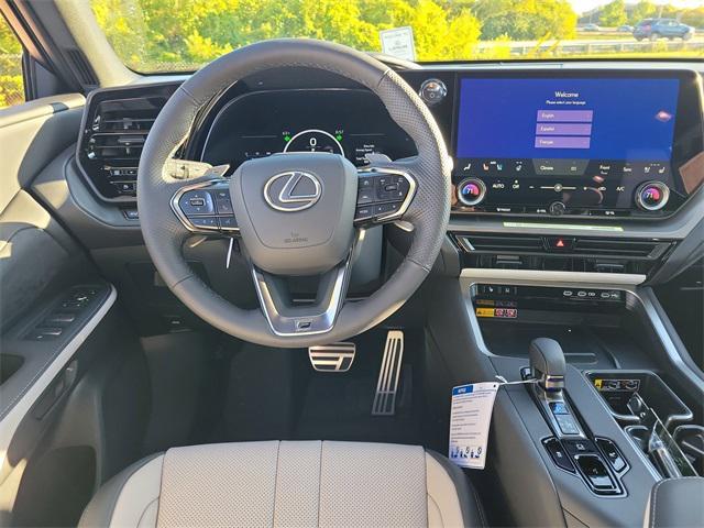 new 2026 Lexus TX 500h car, priced at $74,551