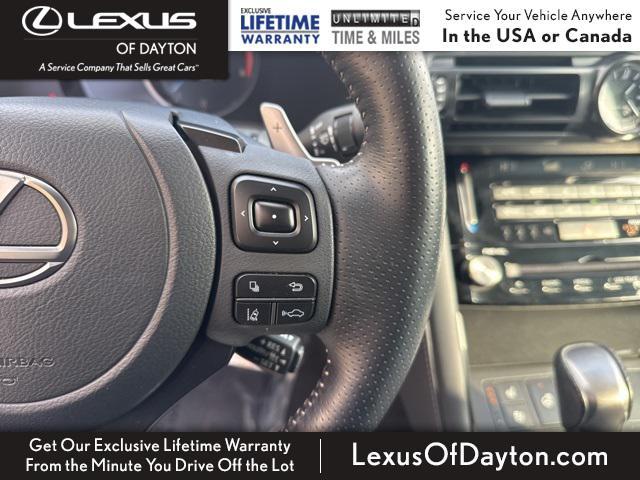used 2024 Lexus IS 350 car, priced at $48,750