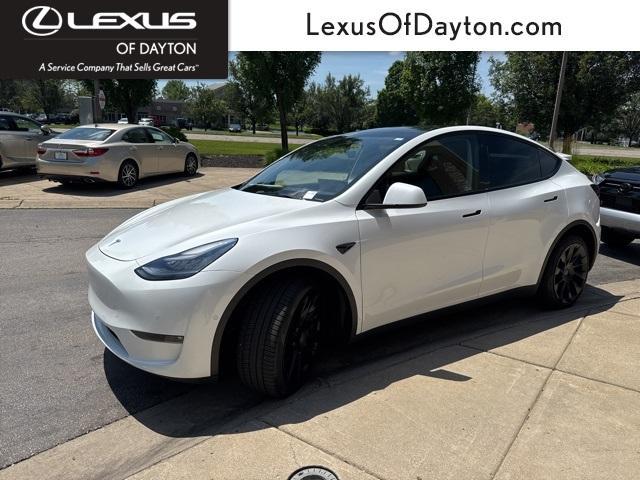 used 2021 Tesla Model Y car, priced at $28,200