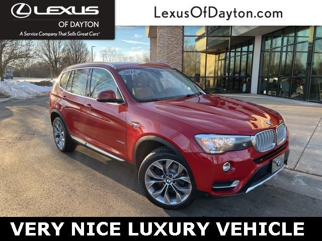 used 2016 BMW X3 car, priced at $14,350