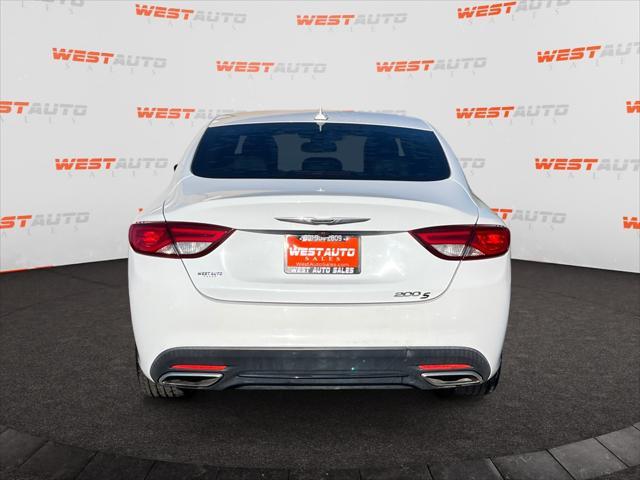 used 2015 Chrysler 200 car, priced at $7,578