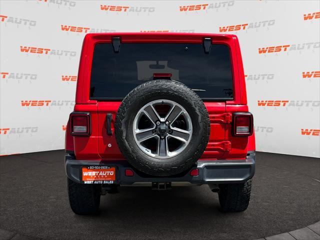 used 2019 Jeep Wrangler Unlimited car, priced at $27,554
