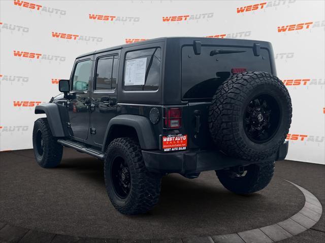 used 2016 Jeep Wrangler Unlimited car, priced at $21,748