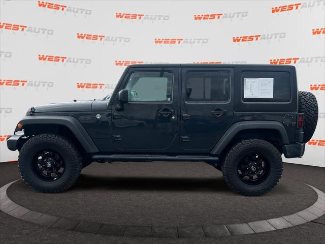 used 2016 Jeep Wrangler Unlimited car, priced at $21,748