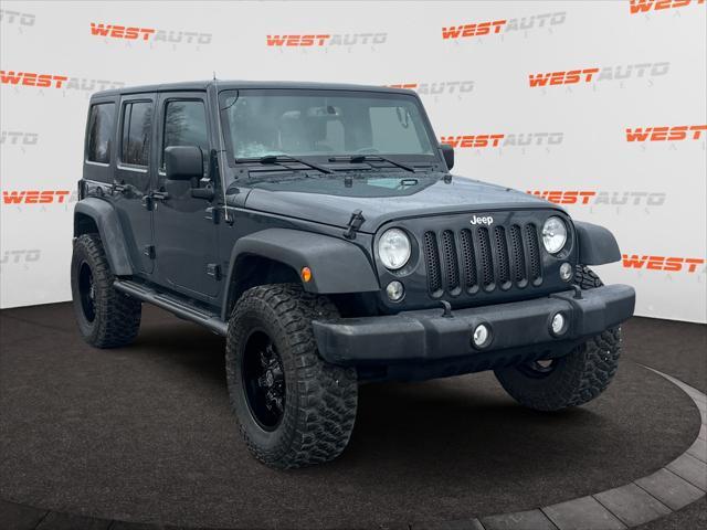 used 2016 Jeep Wrangler Unlimited car, priced at $21,748