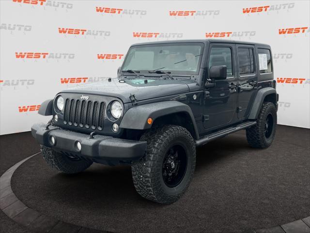 used 2016 Jeep Wrangler Unlimited car, priced at $21,748