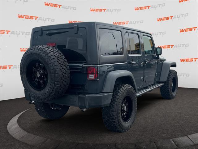 used 2016 Jeep Wrangler Unlimited car, priced at $21,748