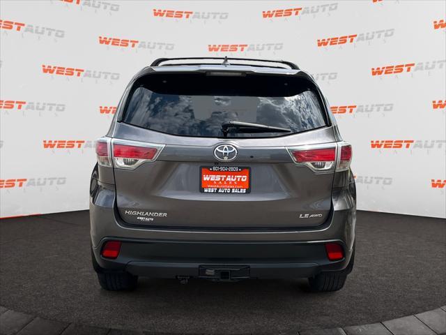 used 2015 Toyota Highlander car, priced at $14,895