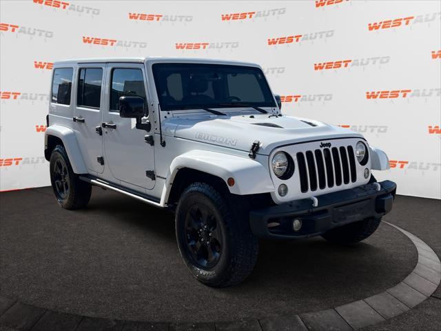 used 2015 Jeep Wrangler Unlimited car, priced at $20,874