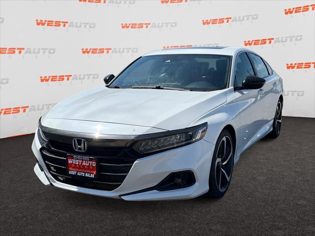 used 2021 Honda Accord car, priced at $24,877