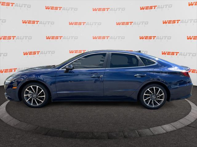used 2021 Hyundai Sonata car, priced at $21,446
