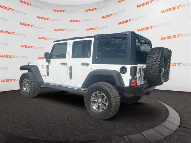 used 2017 Jeep Wrangler Unlimited car, priced at $24,793