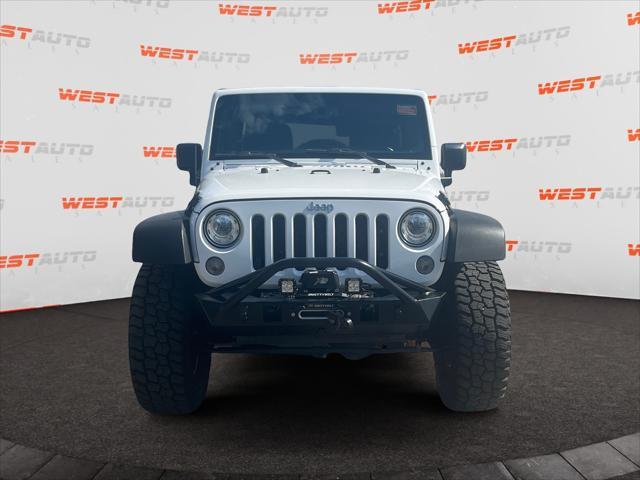 used 2017 Jeep Wrangler Unlimited car, priced at $24,793