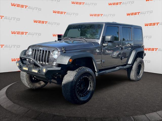 used 2016 Jeep Wrangler Unlimited car, priced at $21,242