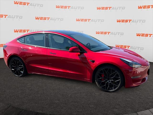 used 2021 Tesla Model 3 car, priced at $24,113