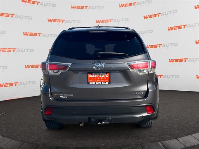 used 2015 Toyota Highlander car, priced at $17,665